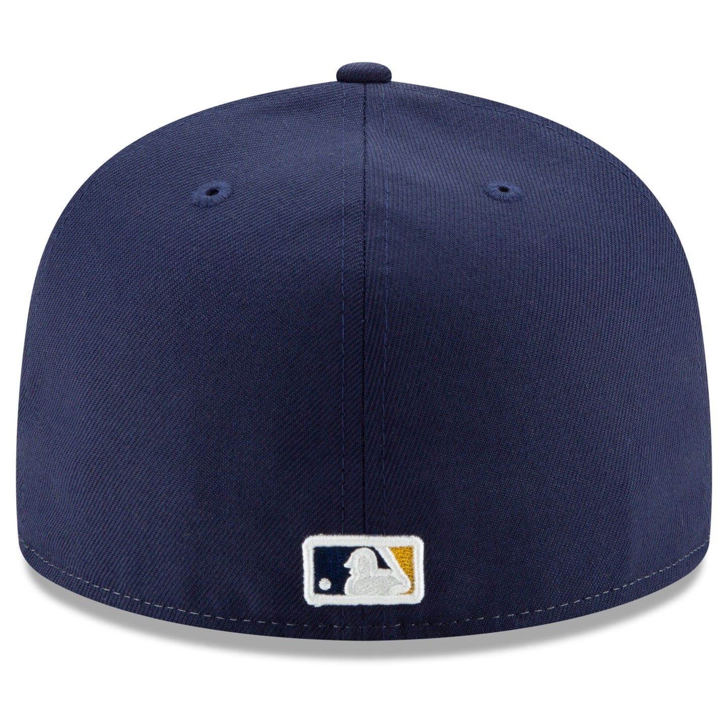 Men's Milwaukee Brewers New Era Navy/Yellow Alternate Authentic Collection On-Field 59FIFTY Fitted Hat Official Team Hat Sports Fan Cap