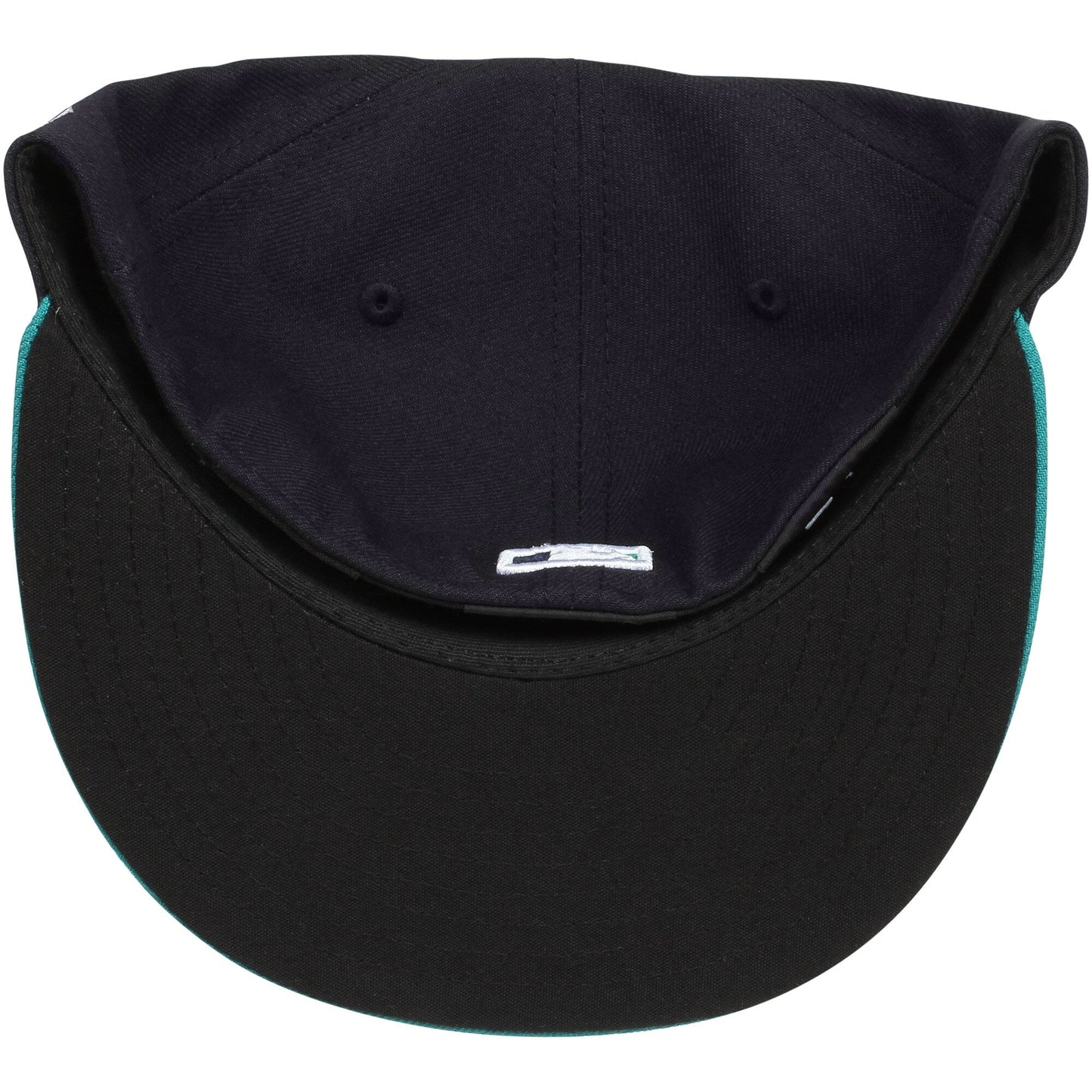 Men's Seattle Mariners New Era Navy/Aqua Alternate Authentic Collection On Field 59FIFTY Fitted Hat Official Team Hat Sports Fan Cap