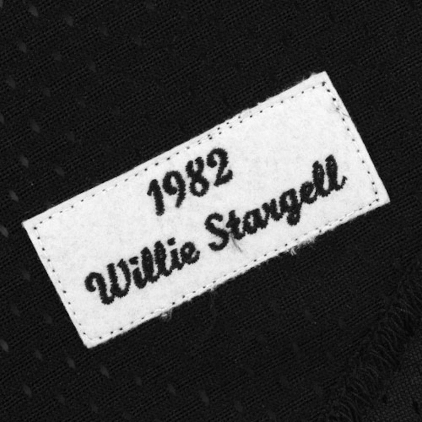 Men's Pittsburgh Pirates Willie Stargell Mitchell & Ness Black 1982 Authentic Cooperstown Collection Mesh Batting Practice Jersey Official Team Jersey Sports Fan Apparel