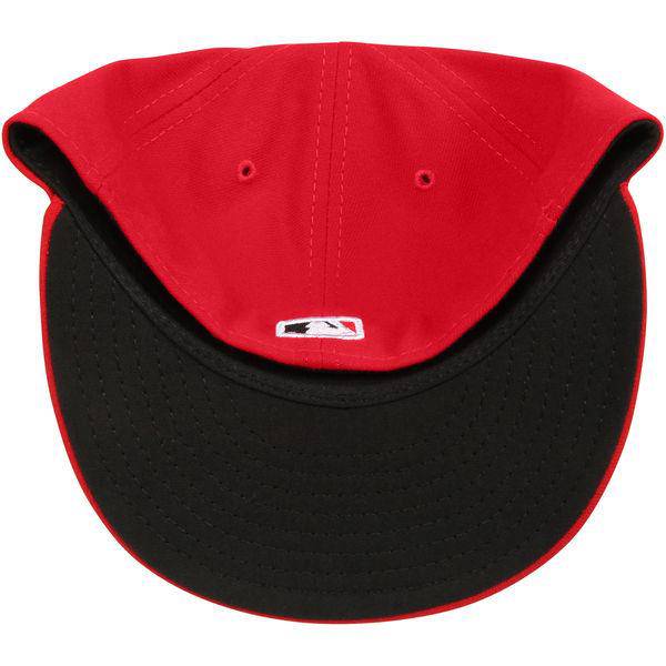 Men's Cincinnati Reds New Era Red Home Authentic Collection On-Field 59FIFTY Fitted Hat Official Team Hat Sports Fan Cap