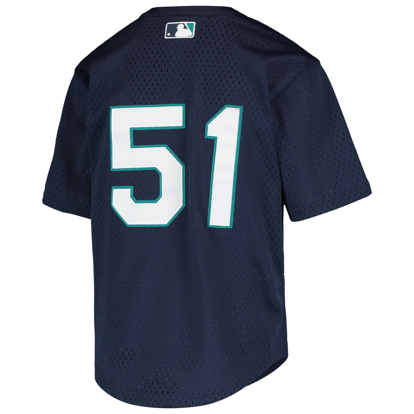 Ichiro Suzuki Seattle Mariners Mitchell & Ness Youth Cooperstown Collection Mesh Batting Practice Jersey - Navy Official Team Jersey Sports Fan Apparel