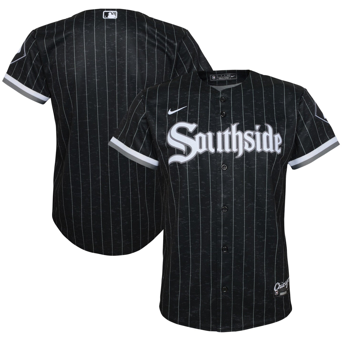Chicago White Sox Child Nike Black City Connect Replica Jersey Official Team Jersey Sports Fan Apparel
