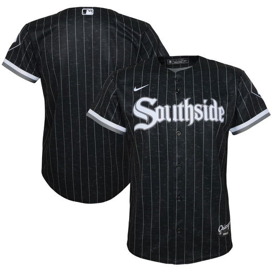 Chicago White Sox Child Nike Black City Connect Replica Jersey Official Team Jersey Sports Fan Apparel