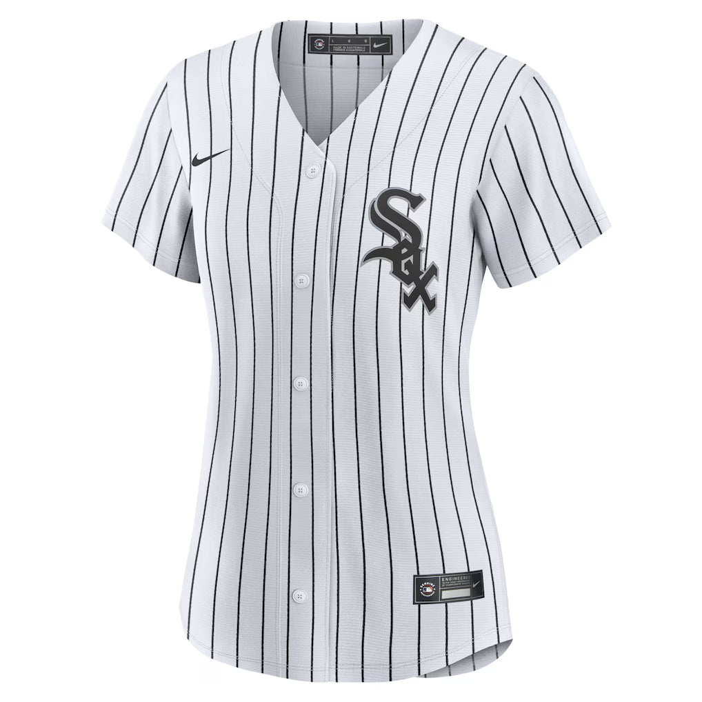 Women's Chicago White Sox Nike White Home Replica Team Blank Jersey Official Team Jersey Sports Fan Apparel