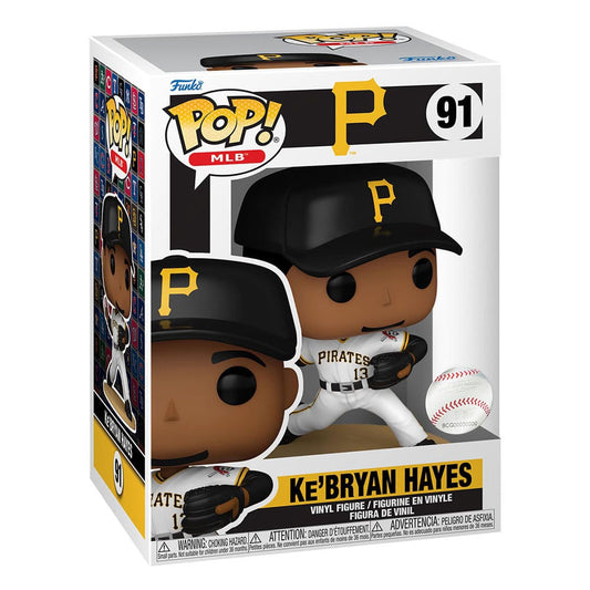Funko – MLB POP! Vinyl Figure Pirates – Ke'Bryan Hayes – 9CM Official Sports Fan Gear