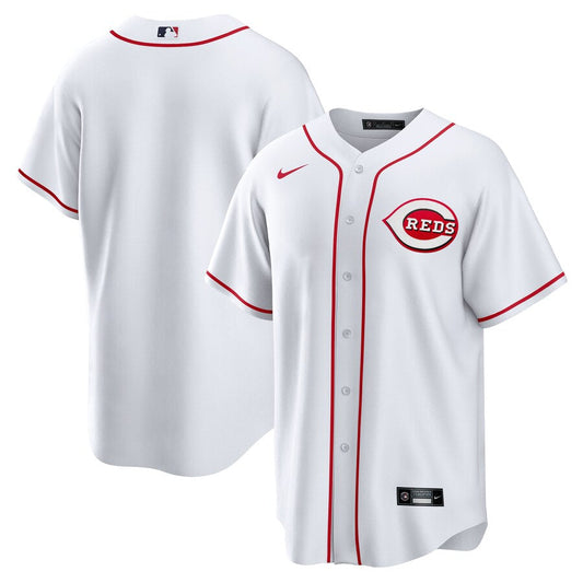 Youth Cincinnati Reds Nike Red Blank Home White Replica Jersey Official Team Jersey Sports Fan Apparel